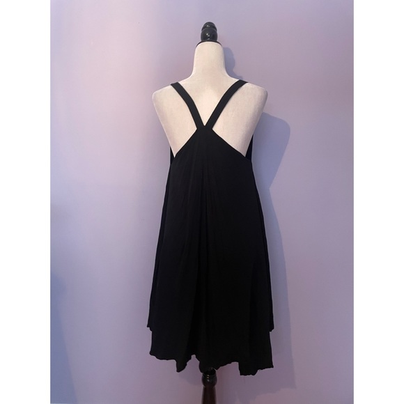 J’aime black asymmetric swing dress - Picture 2 of 5